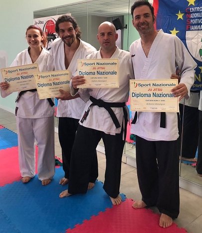 Cinture Nere Goshin Dojo Ju Jitsu Rovigo - M° Mauro Franzoso - Sport Nazionale