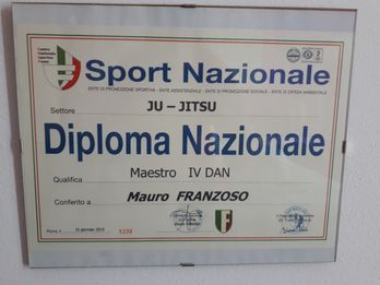 Maestro 4° Dan Ju Jitsu Sport Nazionale